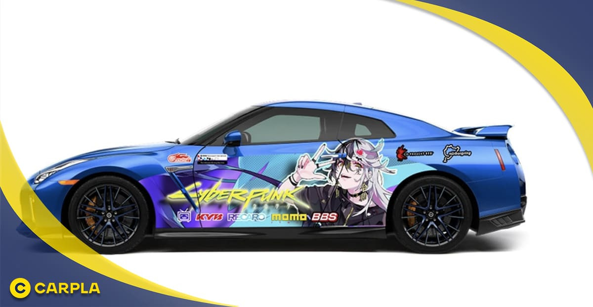 Decal dán sườn xe ô tô