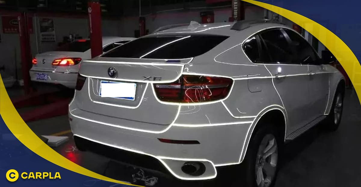 Decal phản quang dán xe ô tô