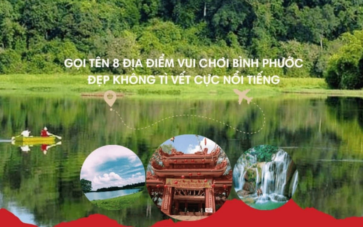Địa điểm vui chơi Bình Phước