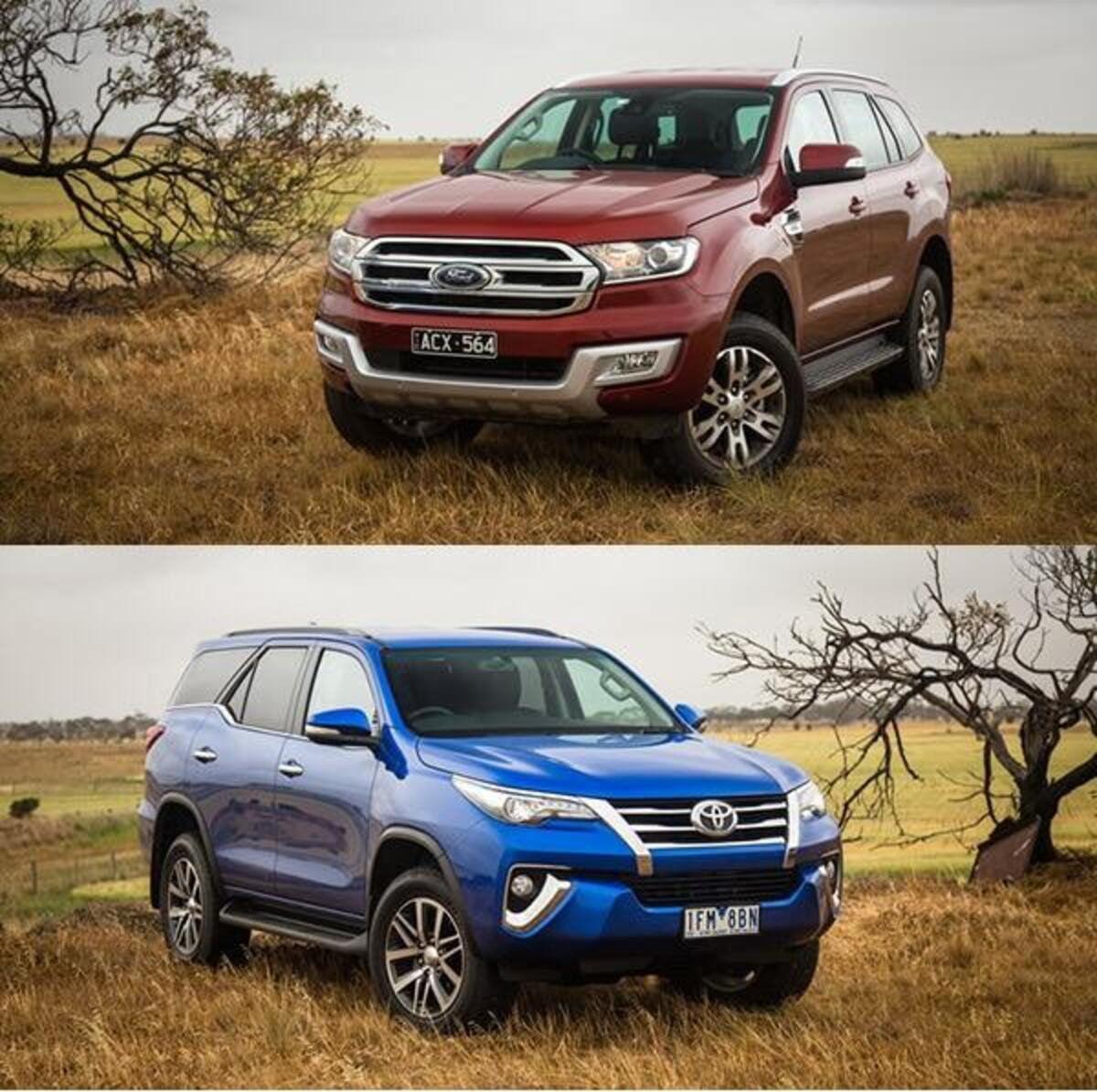 Động cơ Toyota Fortuner 2017 và Ford Everest 2016