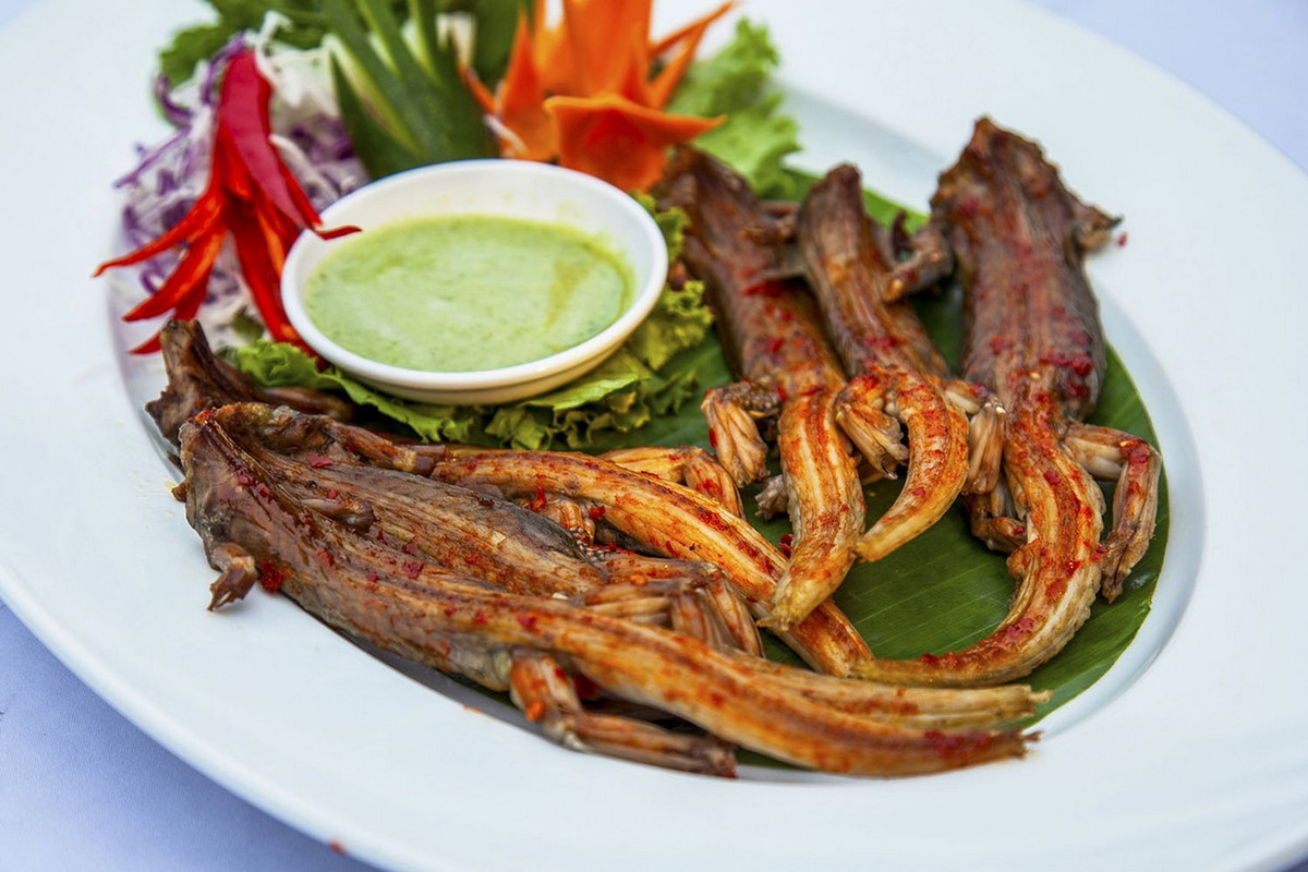 Dông nướng muối ớt