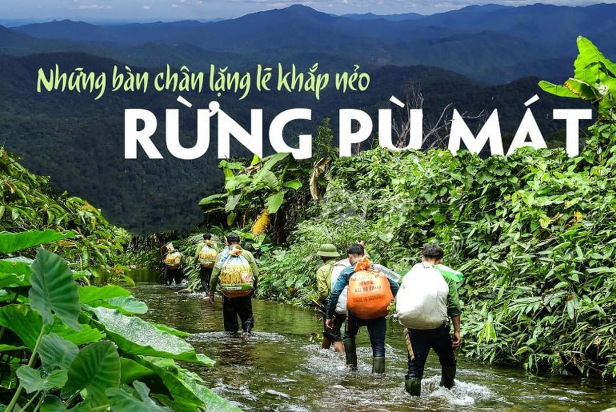 Du khách tại Vườn quốc gia Pù Mát