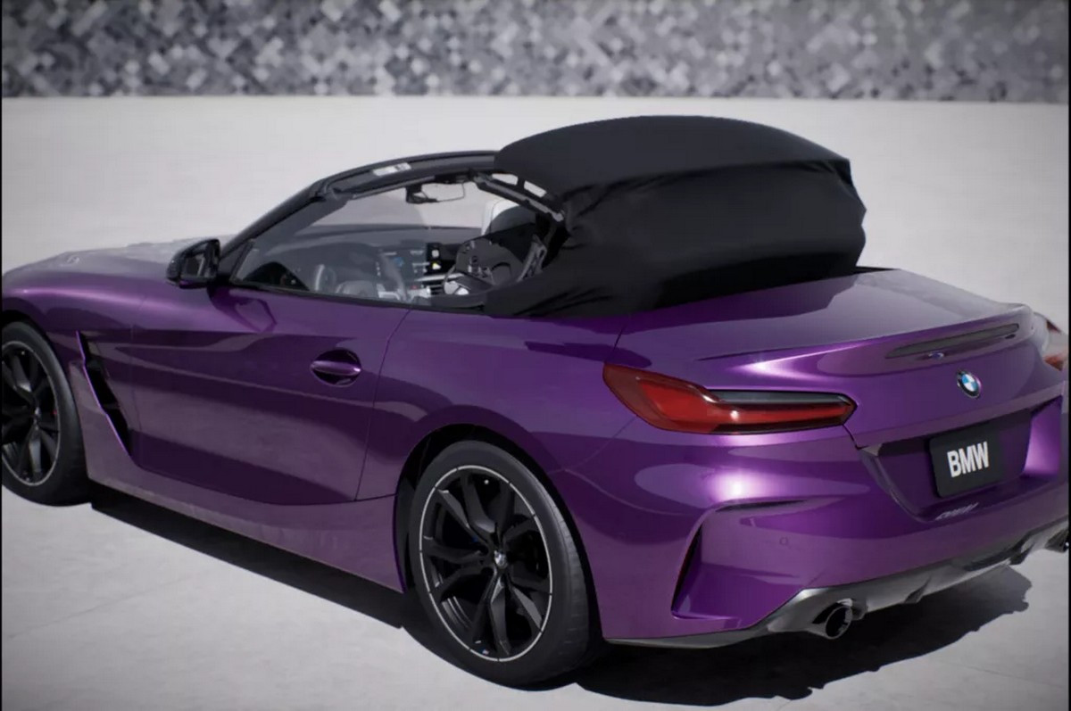 Đuôi xe BMW Z4 Roadster thiết kế thể thao