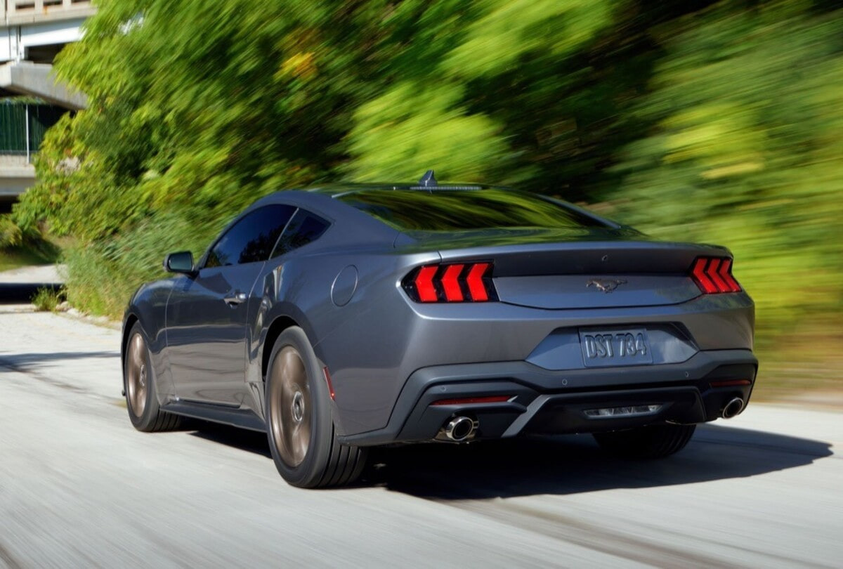 Đuôi xe Ford Mustang