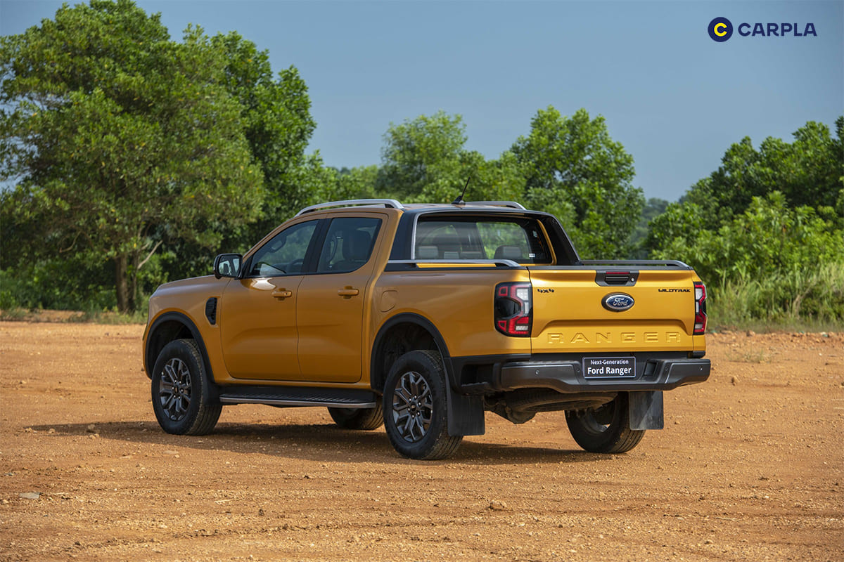 Đuôi xe Ford Ranger 2023