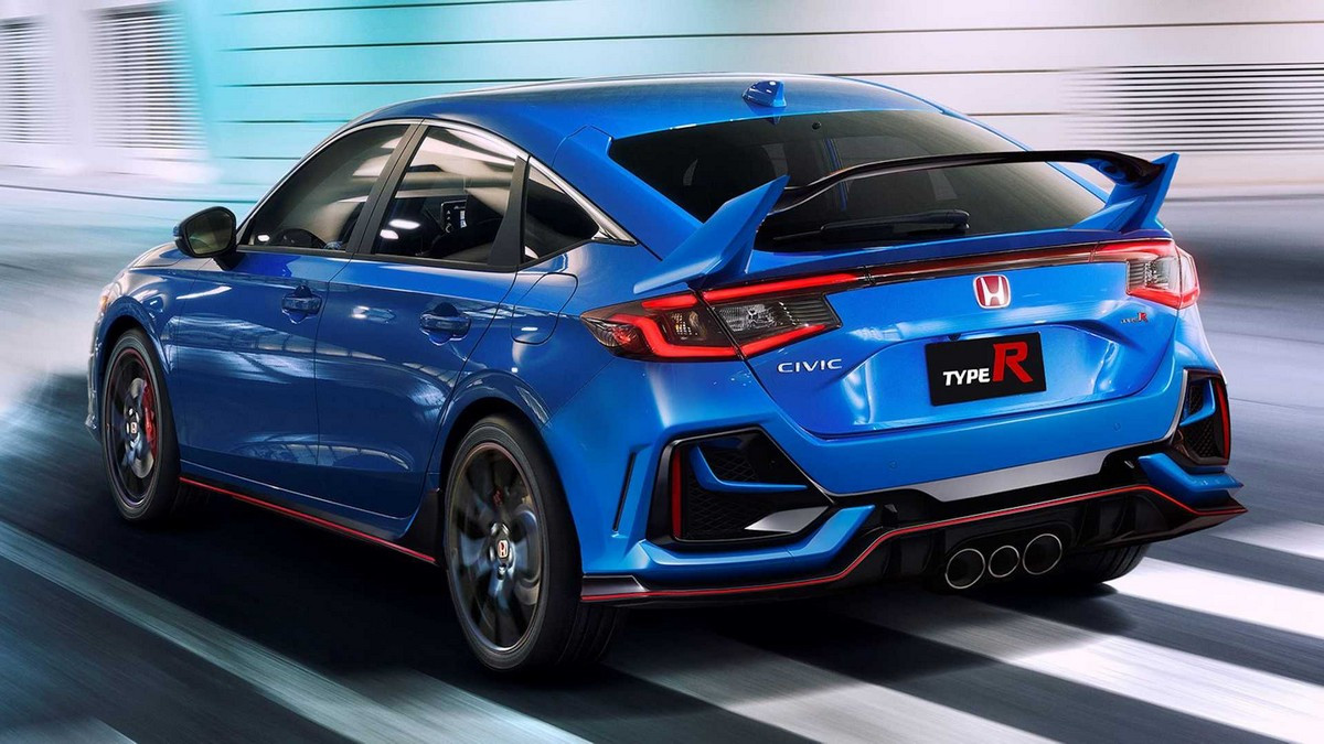 Đuôi xe Honda Civic Type R