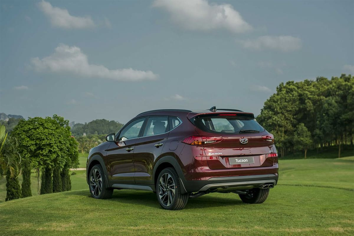 Đuôi xe Hyundai Tucson 2020