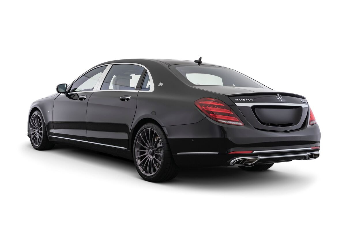 Đuôi xe Maybach S650 ấn tượng