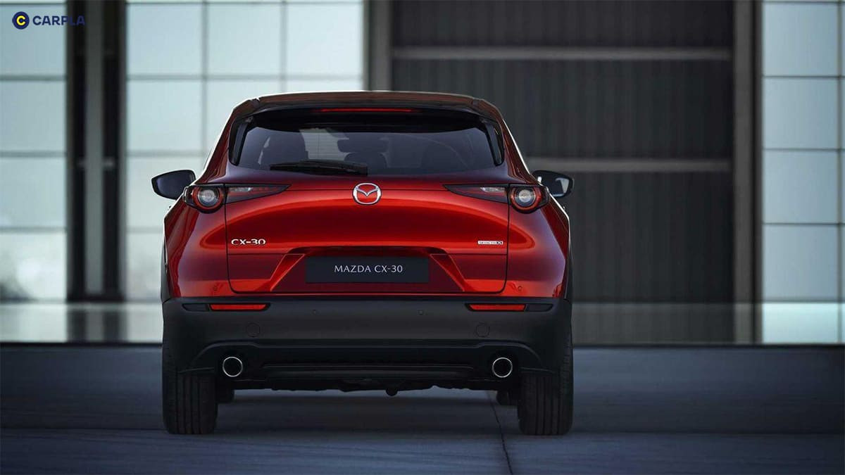 Đuôi xe Mazda CX-30 2022