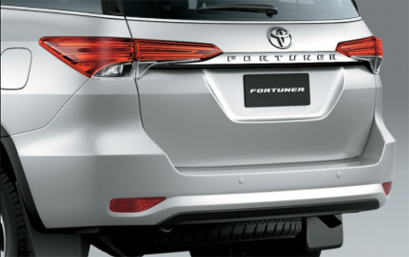 Đuôi xe Toyota Fortuner 2018