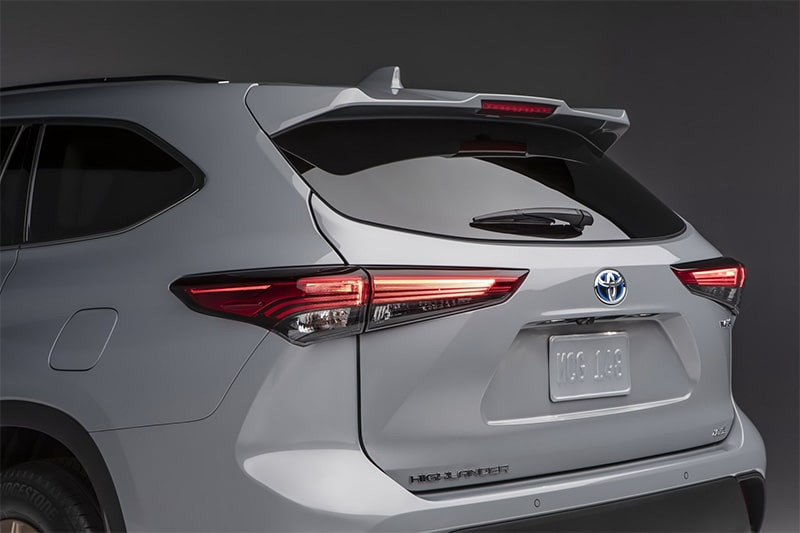 Đuôi xe Toyota Highlander 2022