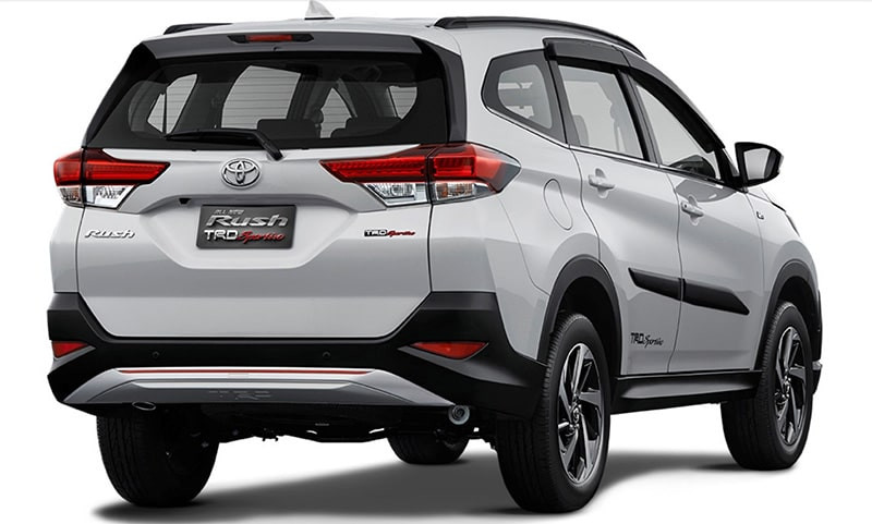Đuôi xe Toyota Rush 2018