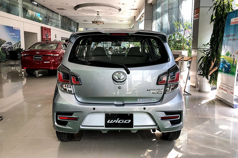 Đuôi xe Toyota Wigo 2020