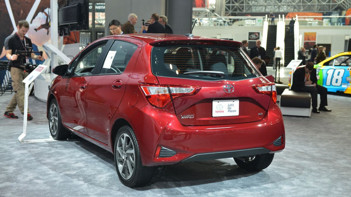 Đuôi xe Toyota Yaris 2018