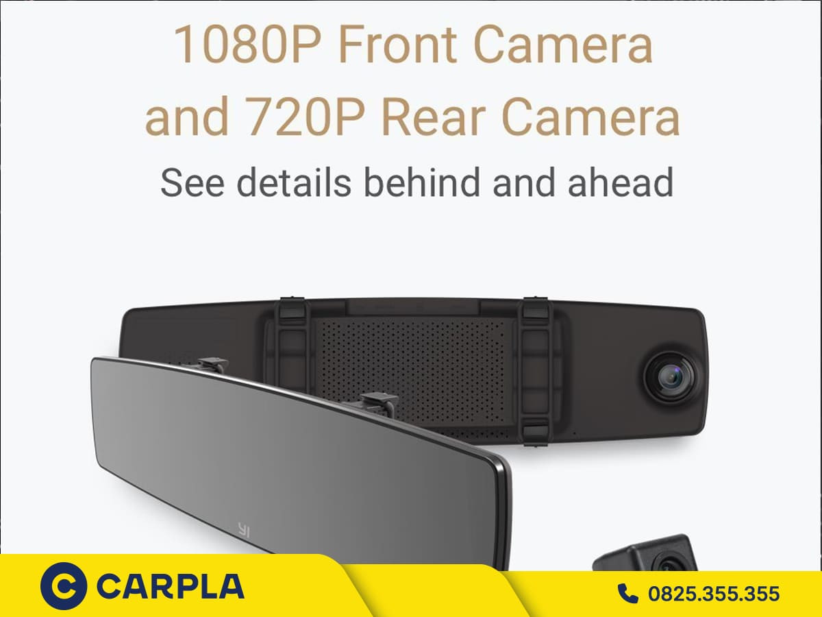 GÆ°Æ¡ng hÃ nh trÃ¬nh camera chiáº¿u háº­u Xiaomi Yi