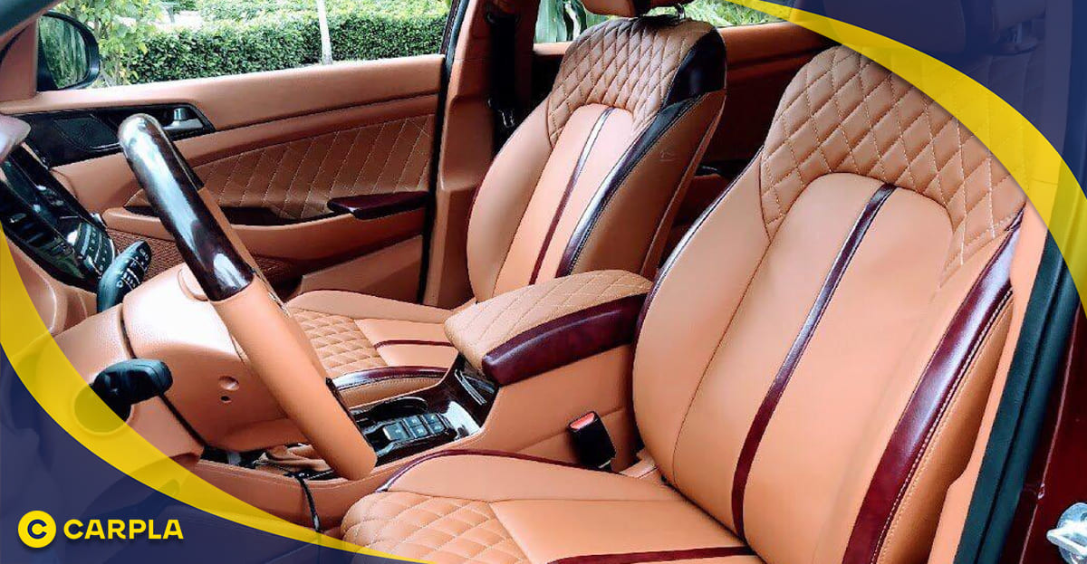 Ghế da Alcantara ô tô