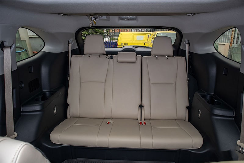 Ghế ngồi Toyota Highlander 2021