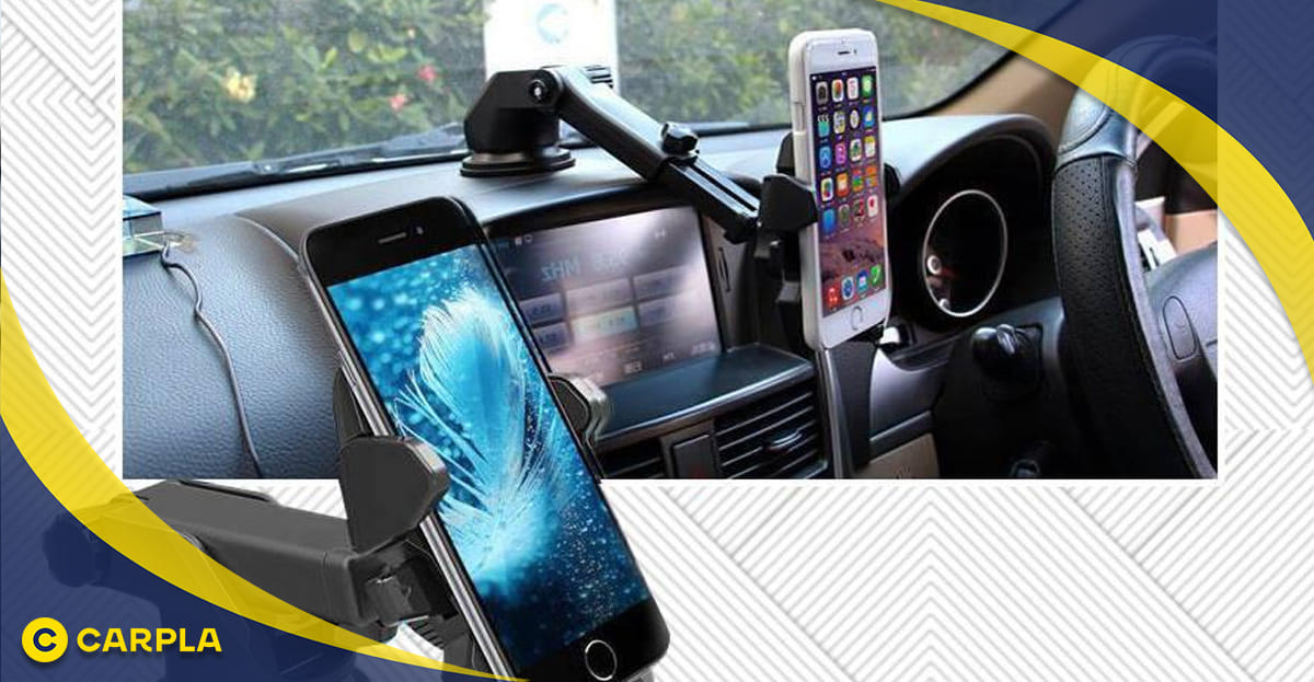 Giá đỡ điện thoại ô tô xoay 360 độ