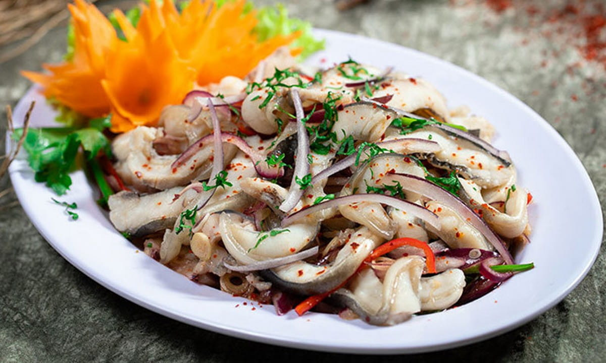 Gỏi cá lăng