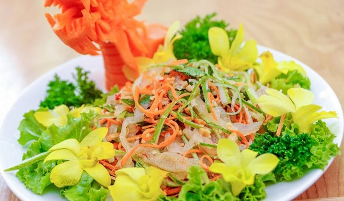 Gỏi sứa Lý Sơn