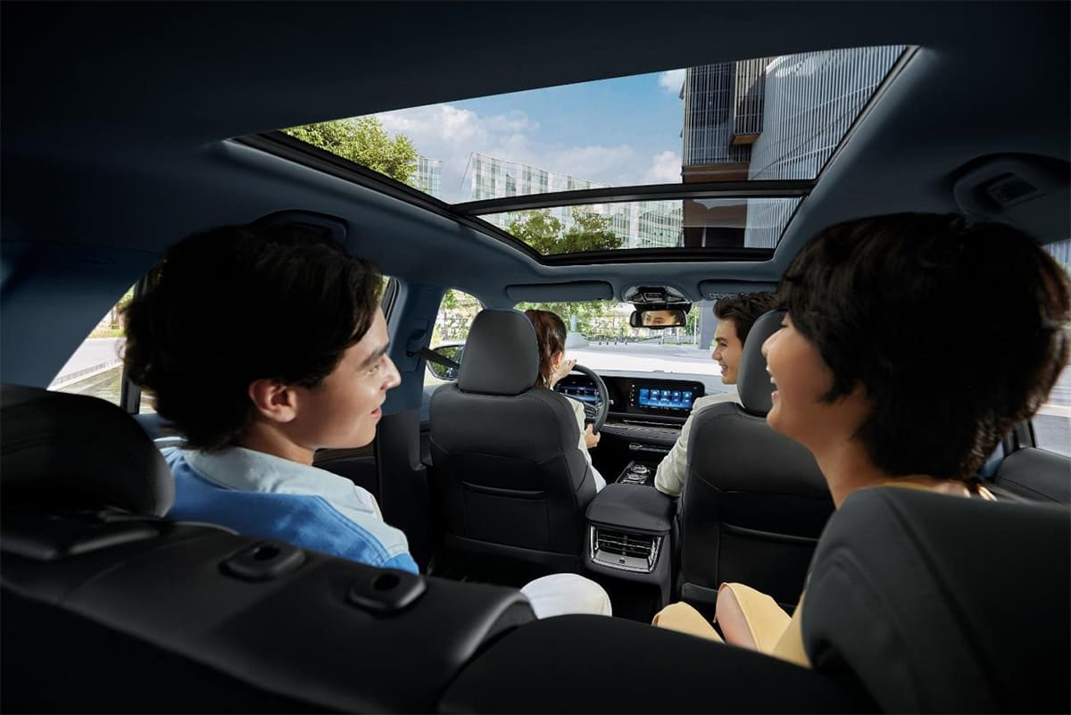 Hàng ghế sau Ford Territory 2022