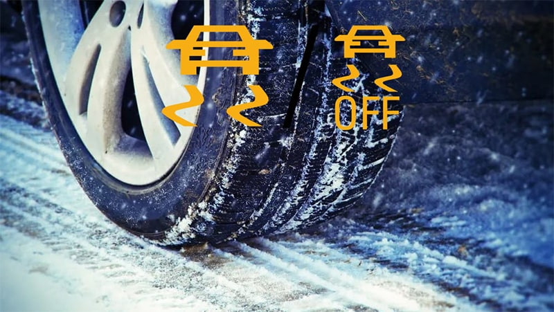 Hệ thống kiểm soát lực kéo giúp cân bằng bánh xe, tránh trơn trượt