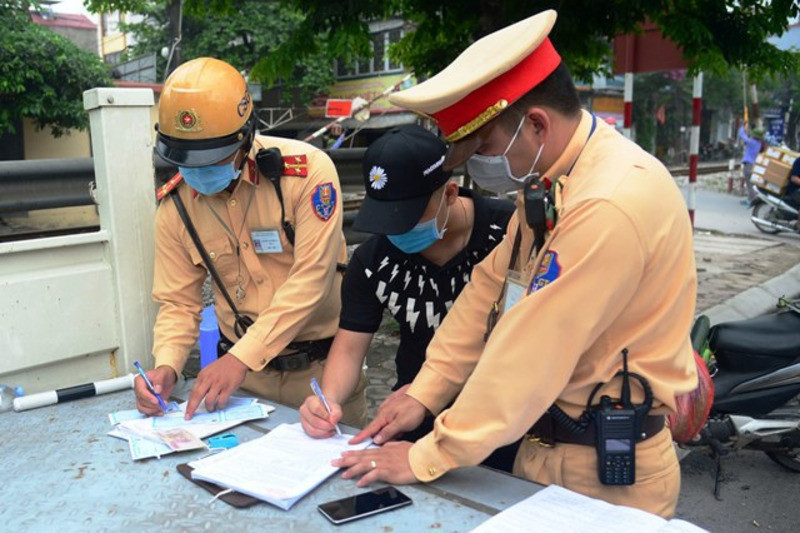 Hình phạt đối với các lỗi vi phạm giao thông