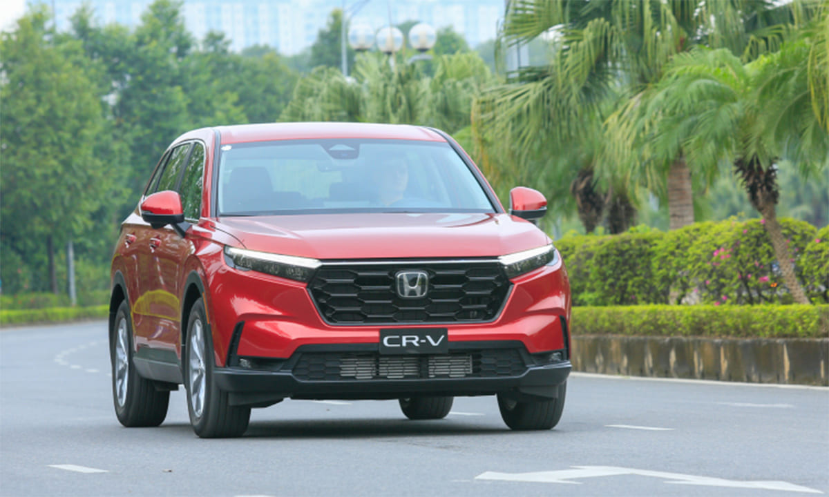 Honda CR-V trên đường