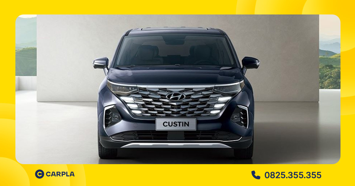 Hyundai Custin - Lưới tản nhiệt mạnh mẽ