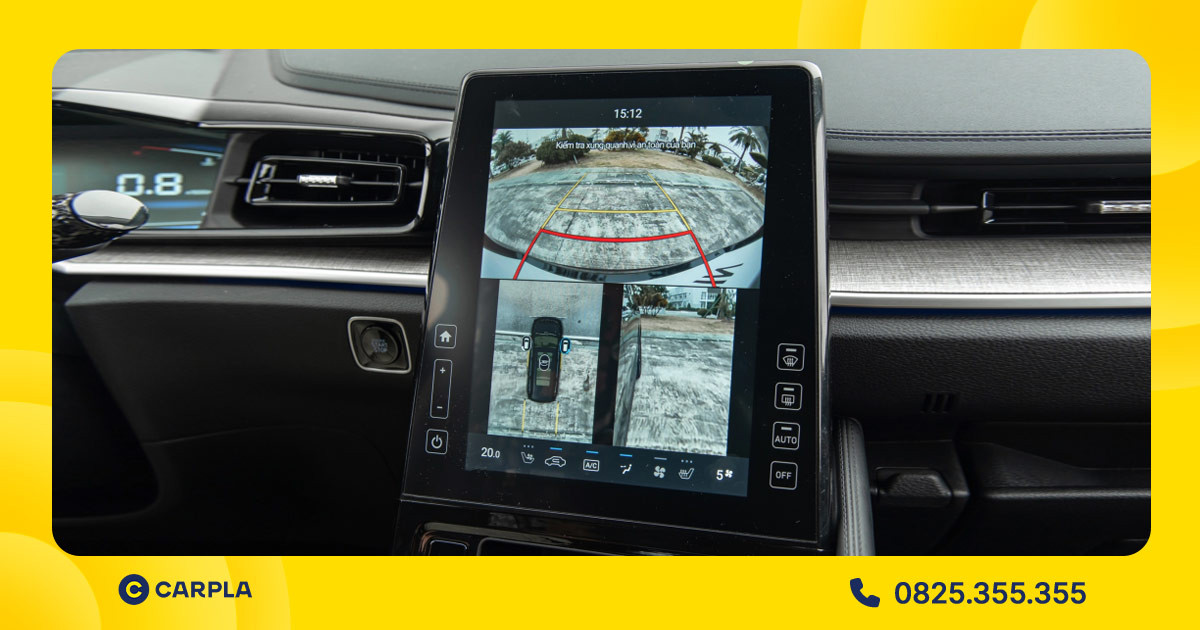 Hyundai Custin - Màn hình cảm ứng 10.4 inch