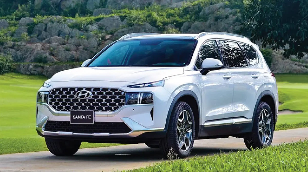 Hyundai Santa Fe ngoại thất