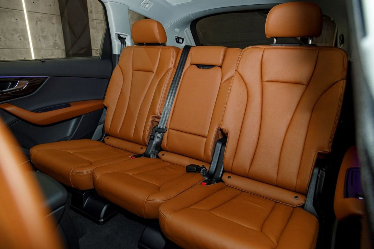 Khoang hành lý Audi Q7 2025: Linh hoạt và rộng rãi
