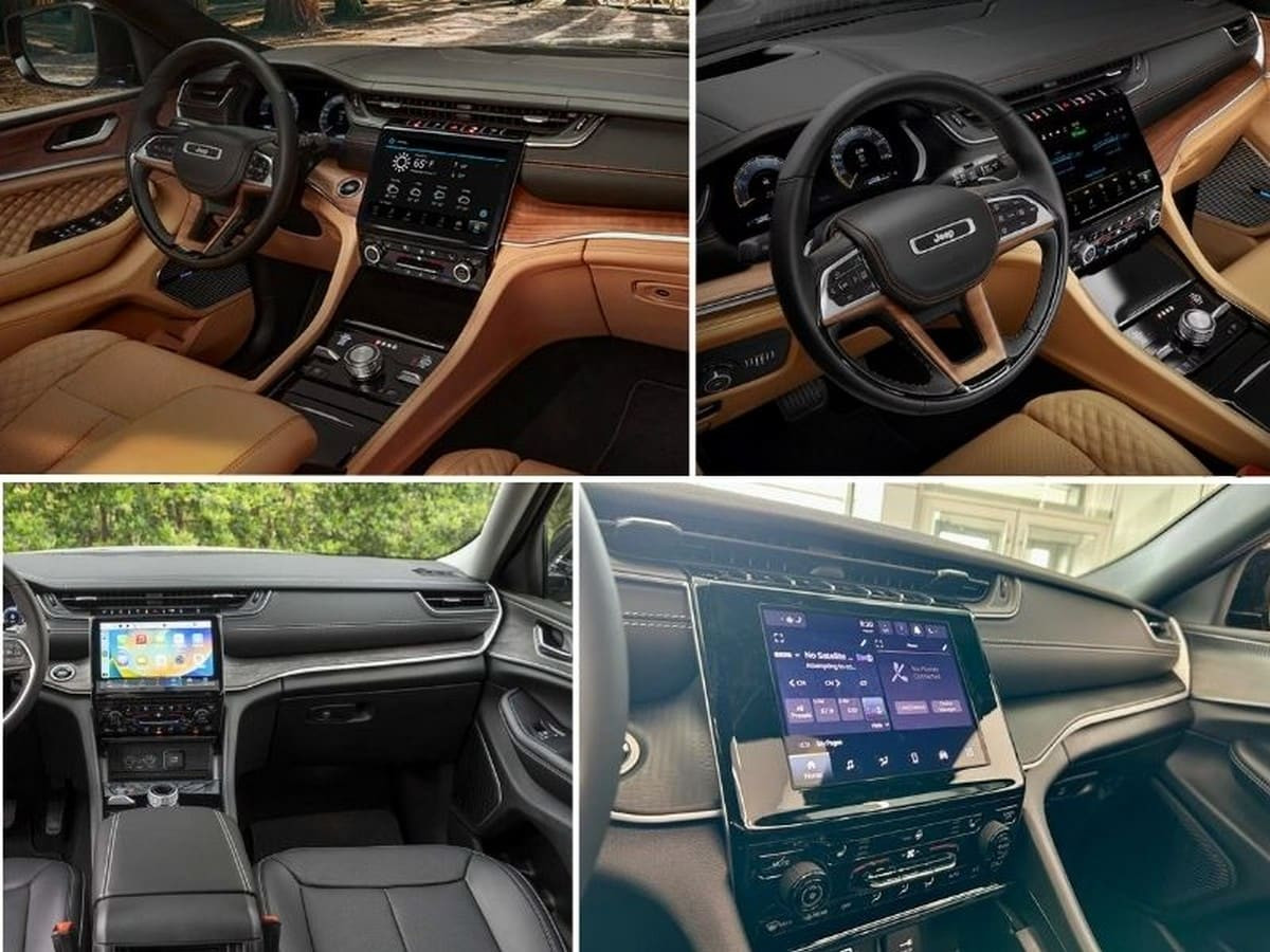 Khoang lái của xe Jeep Grand Cherokee L