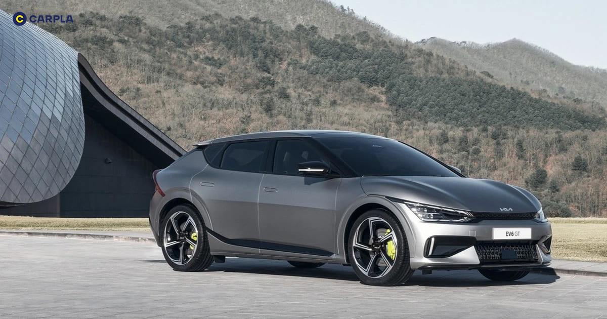 KIA EV6 trưng bày tại showroom