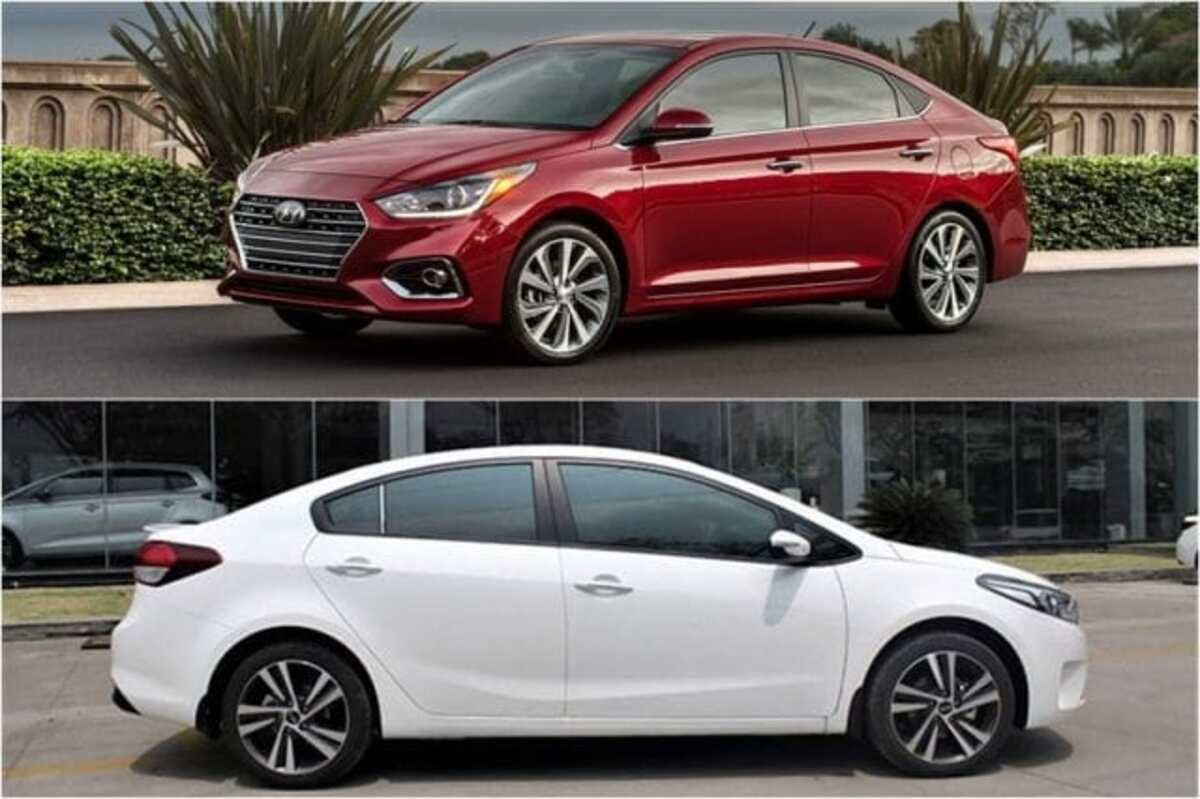 Kích thước KIA Cerato SMT so với Hyundai Accent