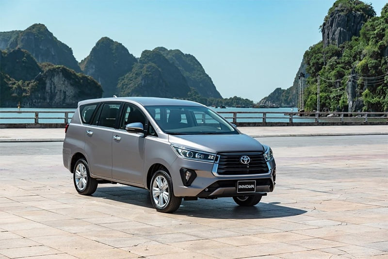 Kích thước xe ô tô Innova 7 chỗ
