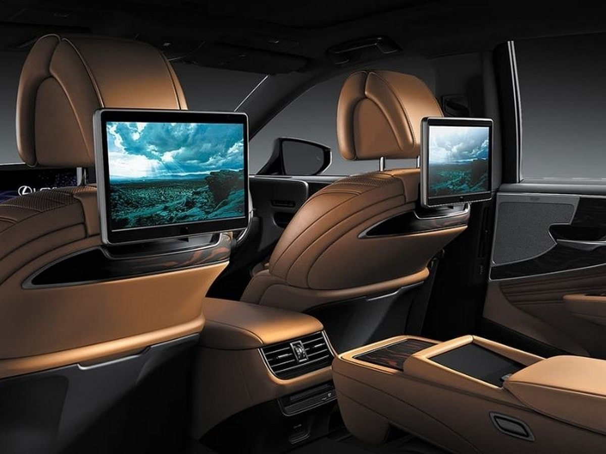 Lexus LS 500 2025: Hệ thống tiện nghi