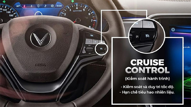 Lợi ích của việc sử dụng Cruise Control