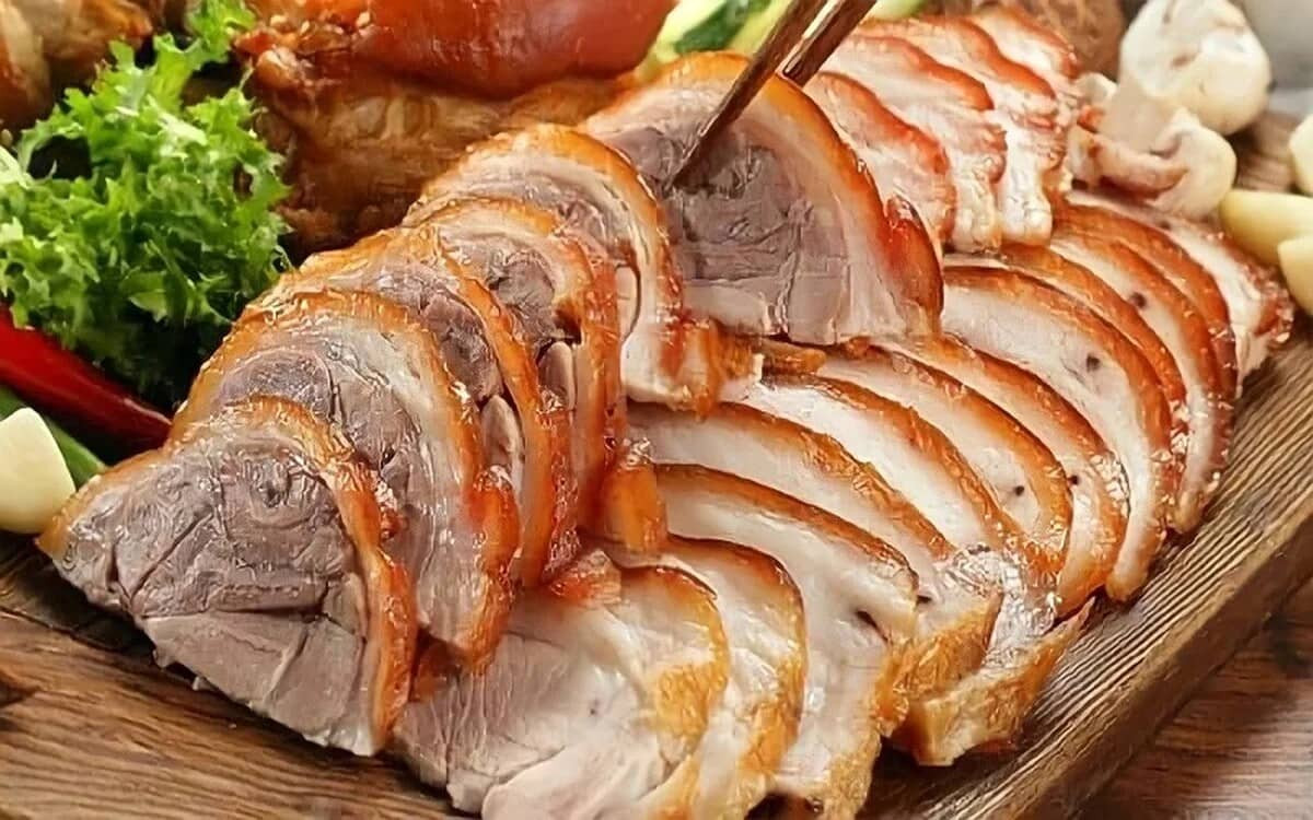 Lợn cắp nách nướng