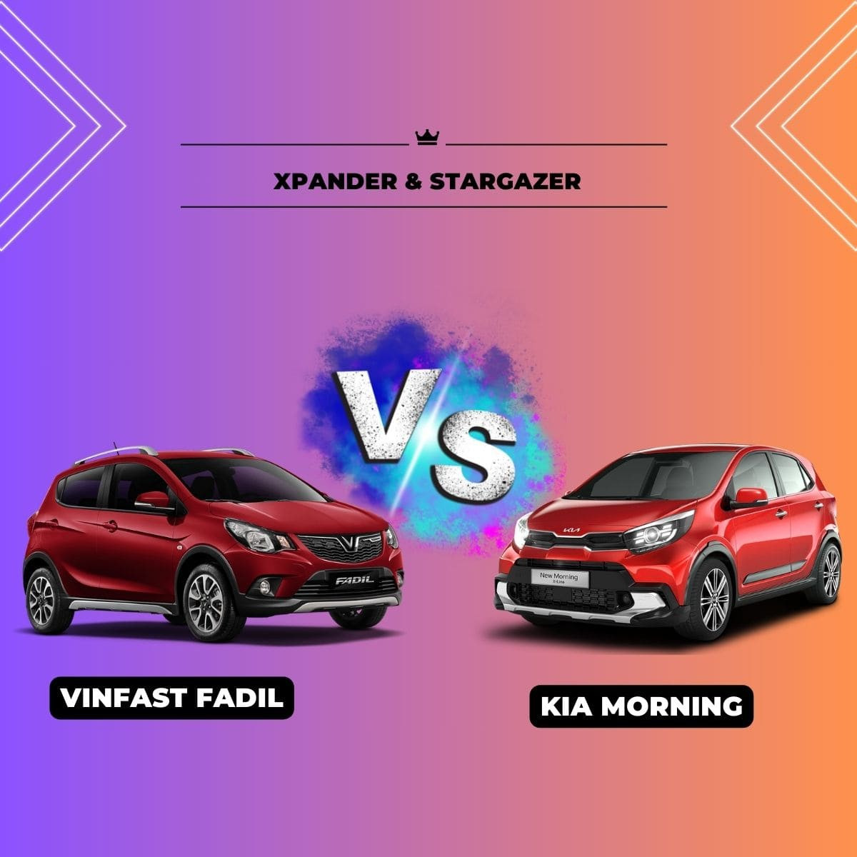 Lựa chọn giữa VinFast Fadil và KIA Morning