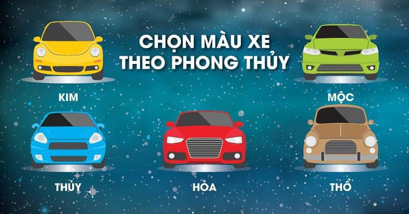 Màu xe hợp phong thủy cho tuổi Bính Dần 1986