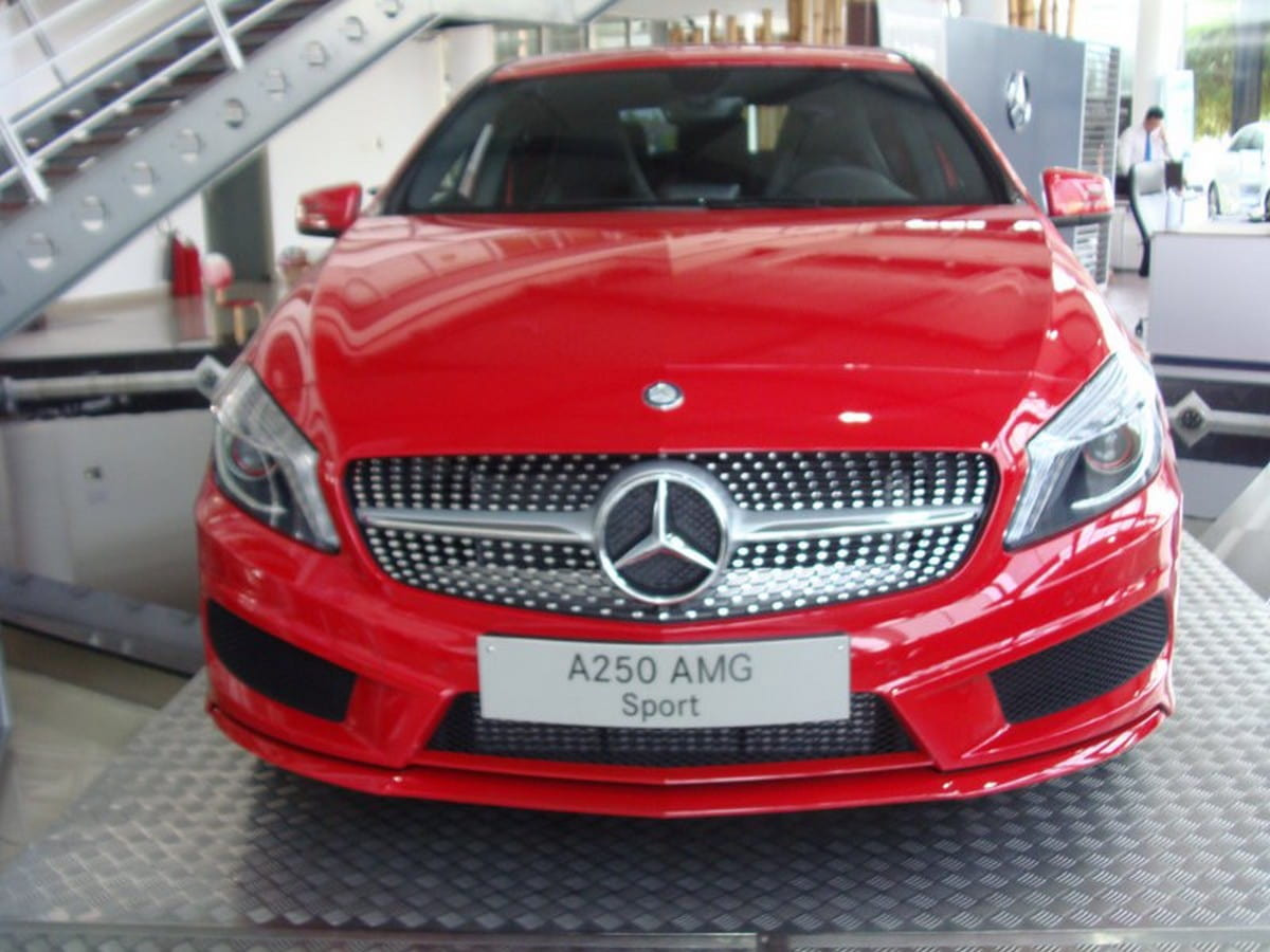 Mercedes A250 Sport Ä‘Æ°á»£c trang bá»‹ nhiá»u tiá»‡n nghi