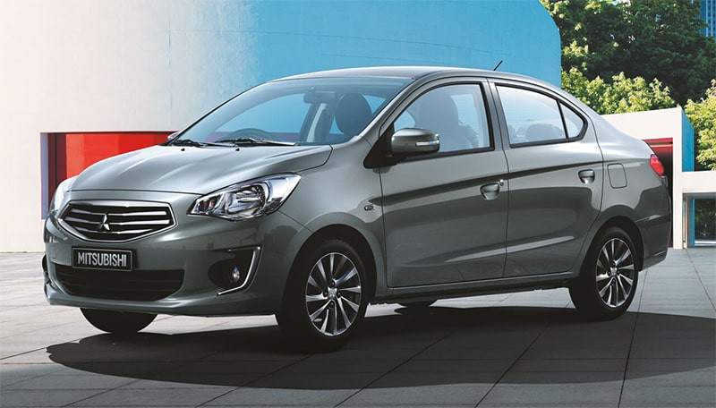 Mitsubishi Mirage được trang bị tiện nghi tốt và nội thất rộng rãi