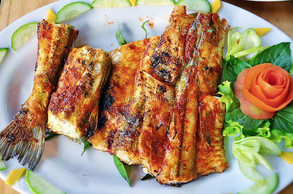 Món ăn hải sản tại Nam Du