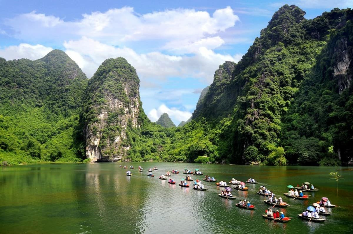 Mùa lúa chín vàng rực tại Ninh Bình