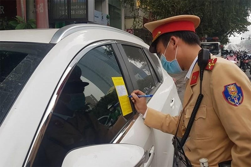 Mức phạt ô tô đi ngược chiều
