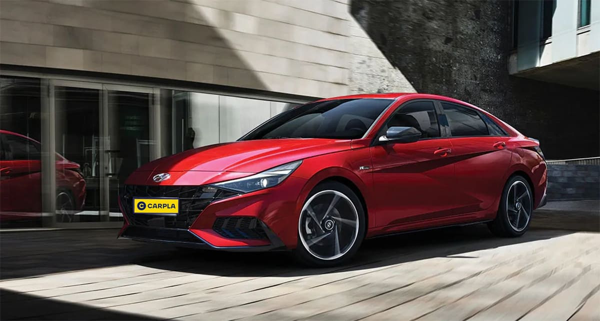 Ngoại thất đầu xe Hyundai Avante 2020