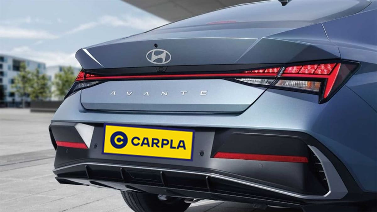Ngoại thất đuôi xe Hyundai Avante 2023