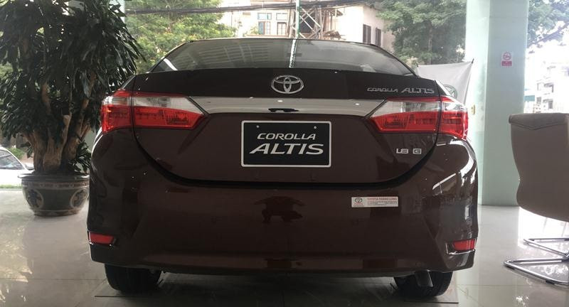 Ngoại thất đuôi xe Toyota Corolla Altis 2019