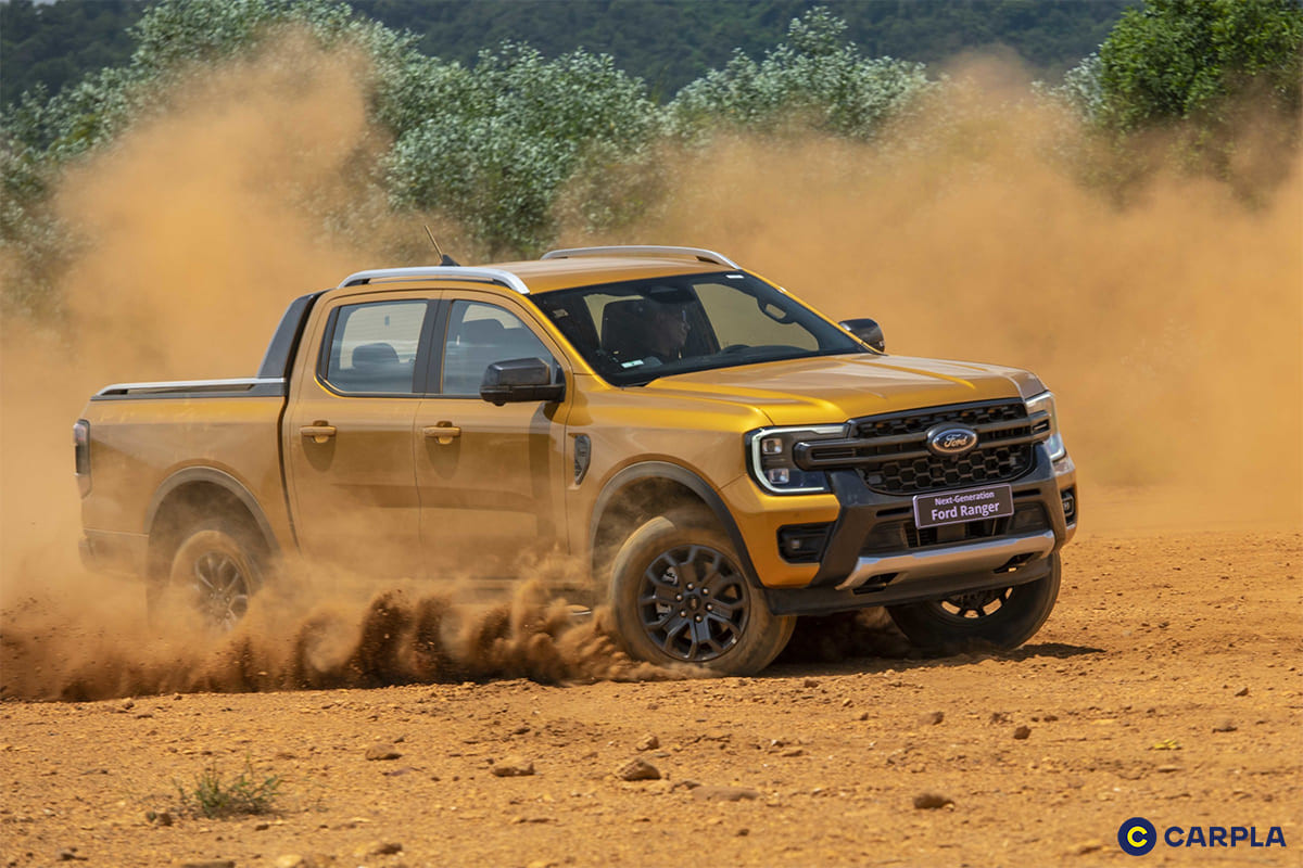 Ngoại thất Ford Ranger 2023